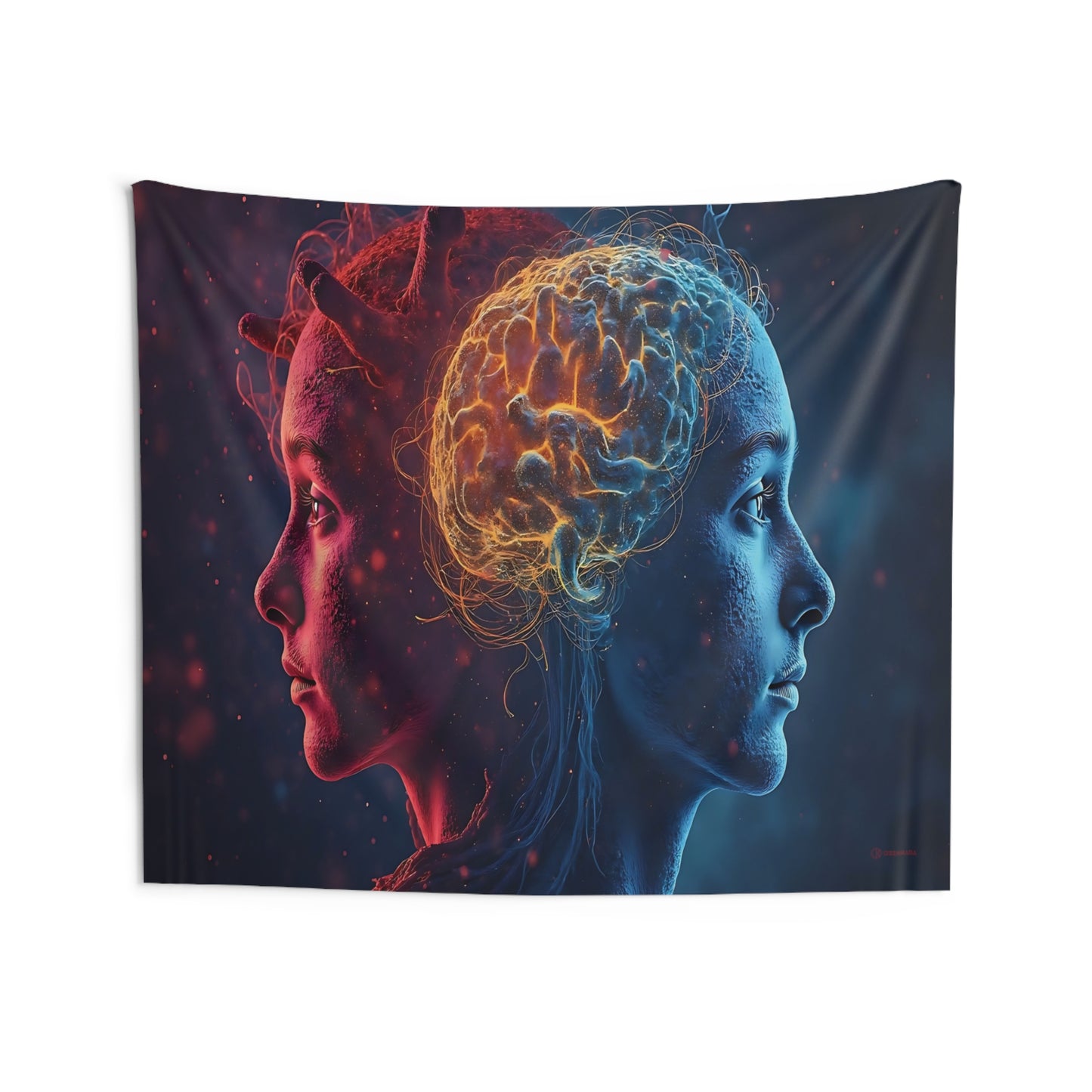 OKENNADA "Inner Spark" Tapestry Home Decor 80" × 68"