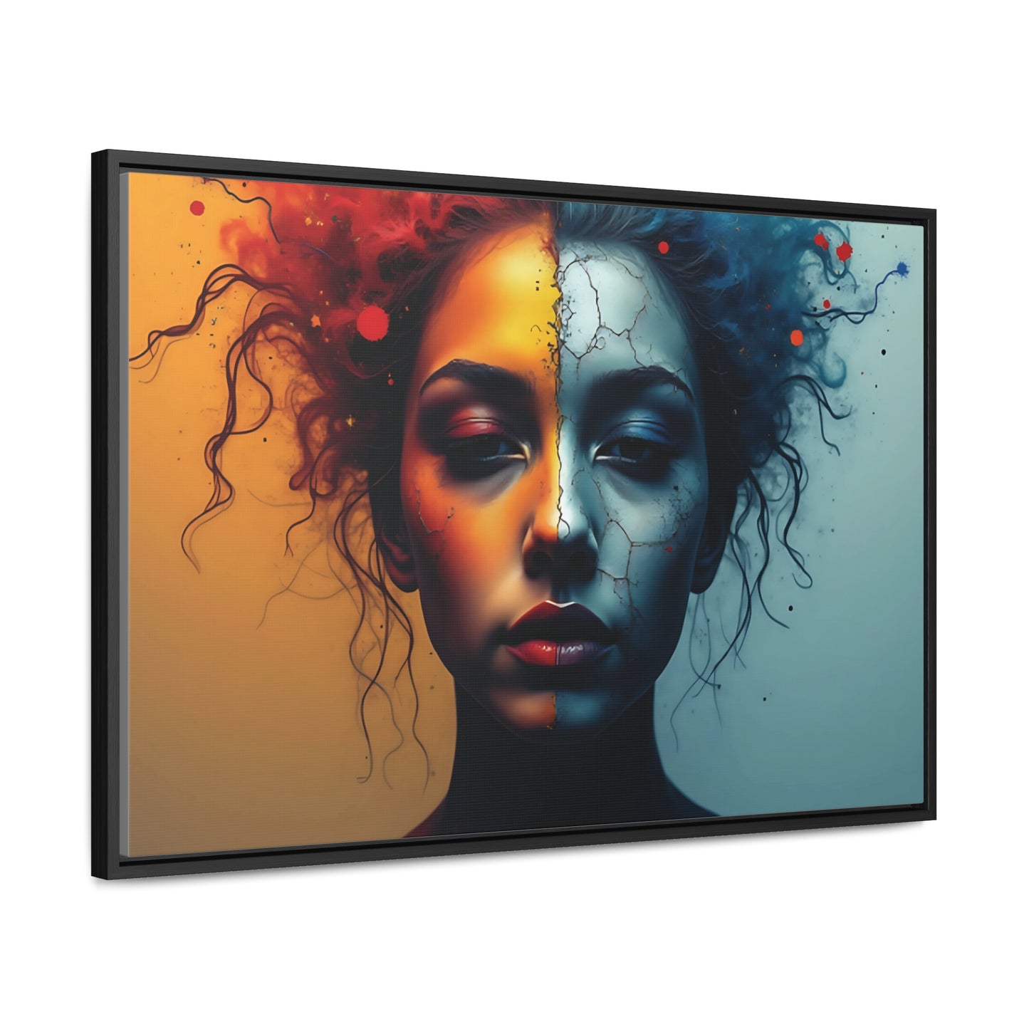 OKENNADA "Fractured Reality" Gallery Canvas Canvas