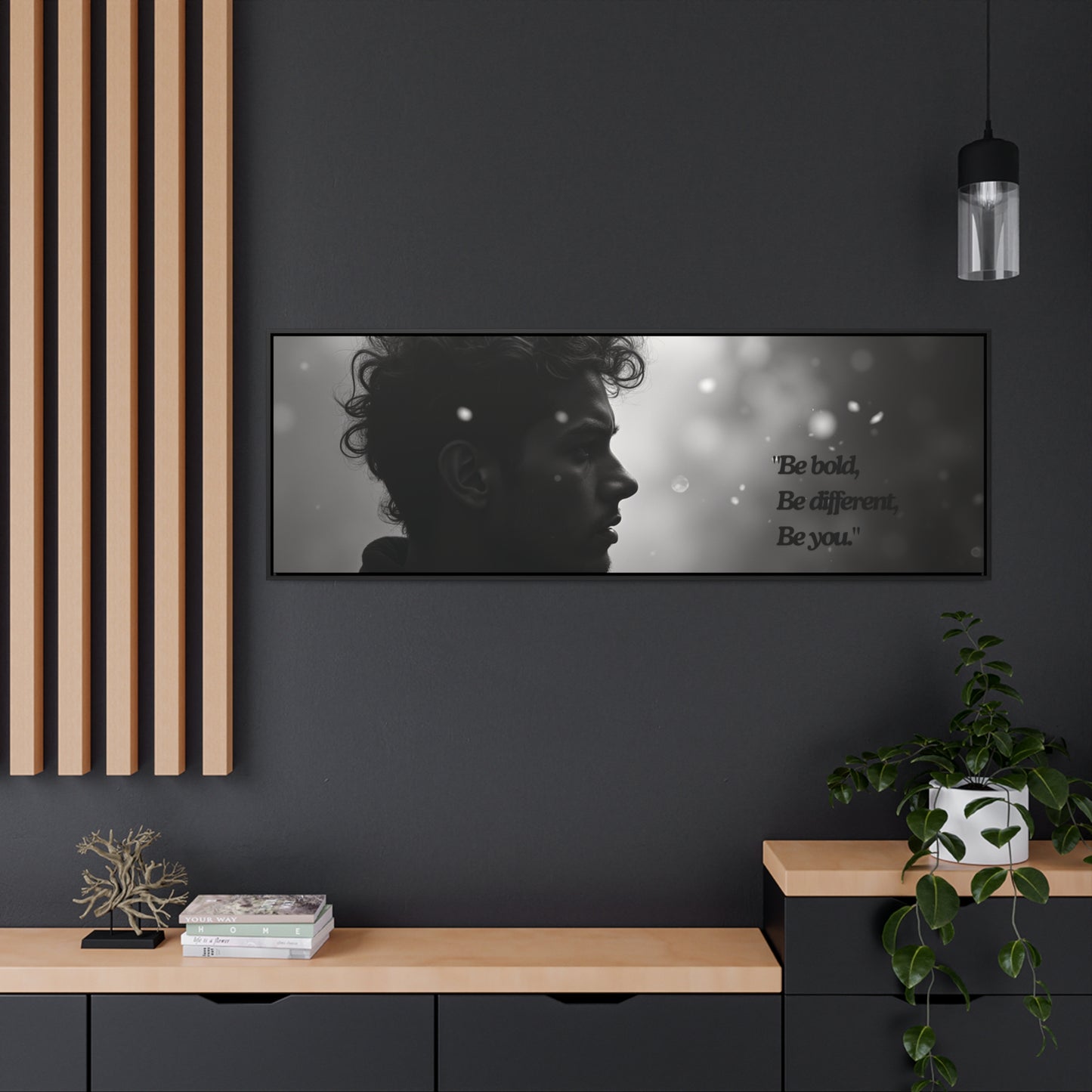 OKENNADA "Reflective Gaze" Canvas Gallery Art Canvas