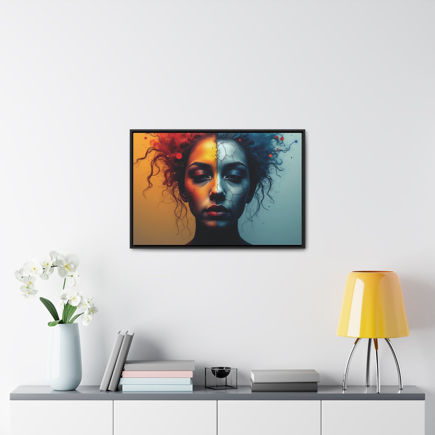 OKENNADA "Fractured Reality" Gallery Canvas Canvas