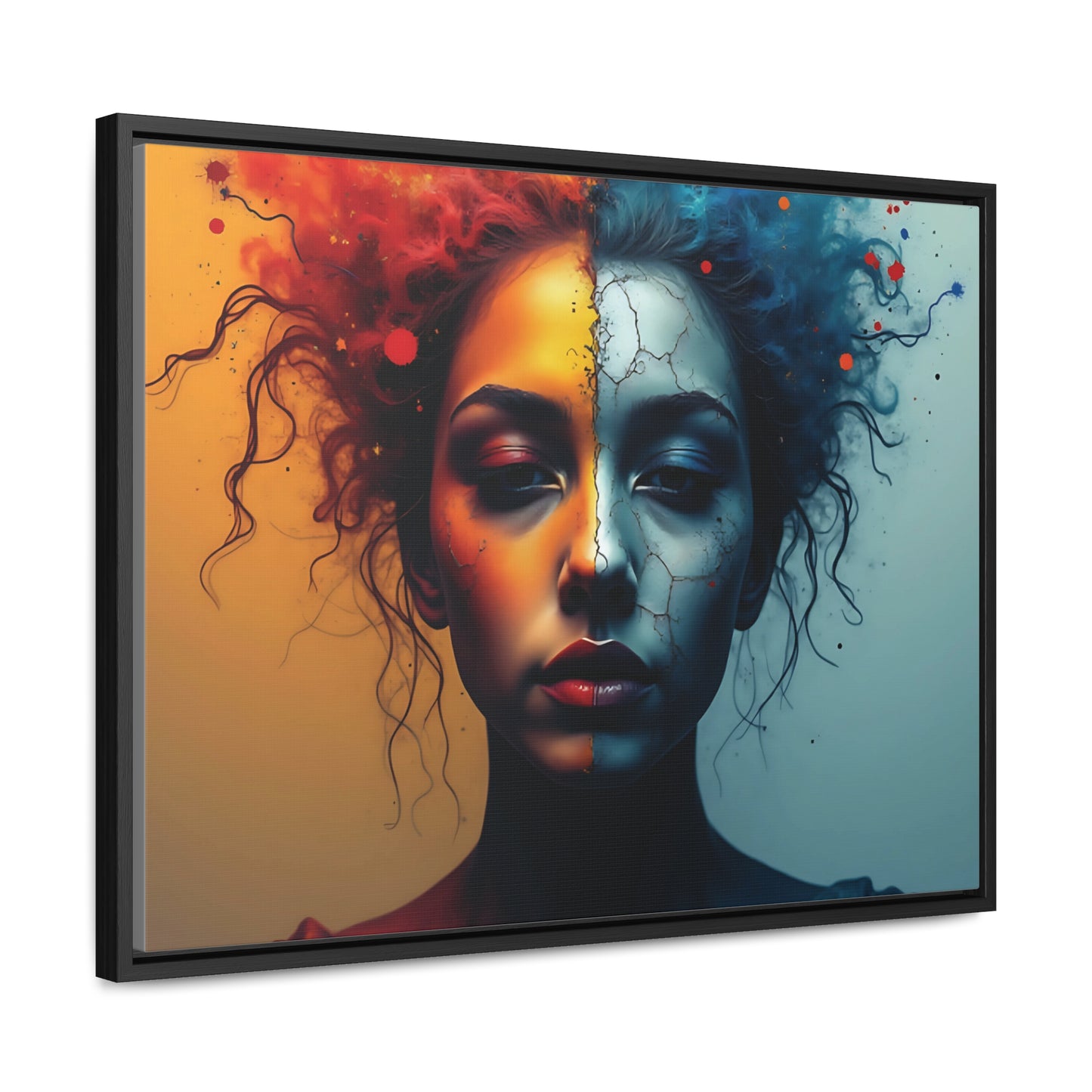 OKENNADA "Fractured Reality" Gallery Canvas Canvas