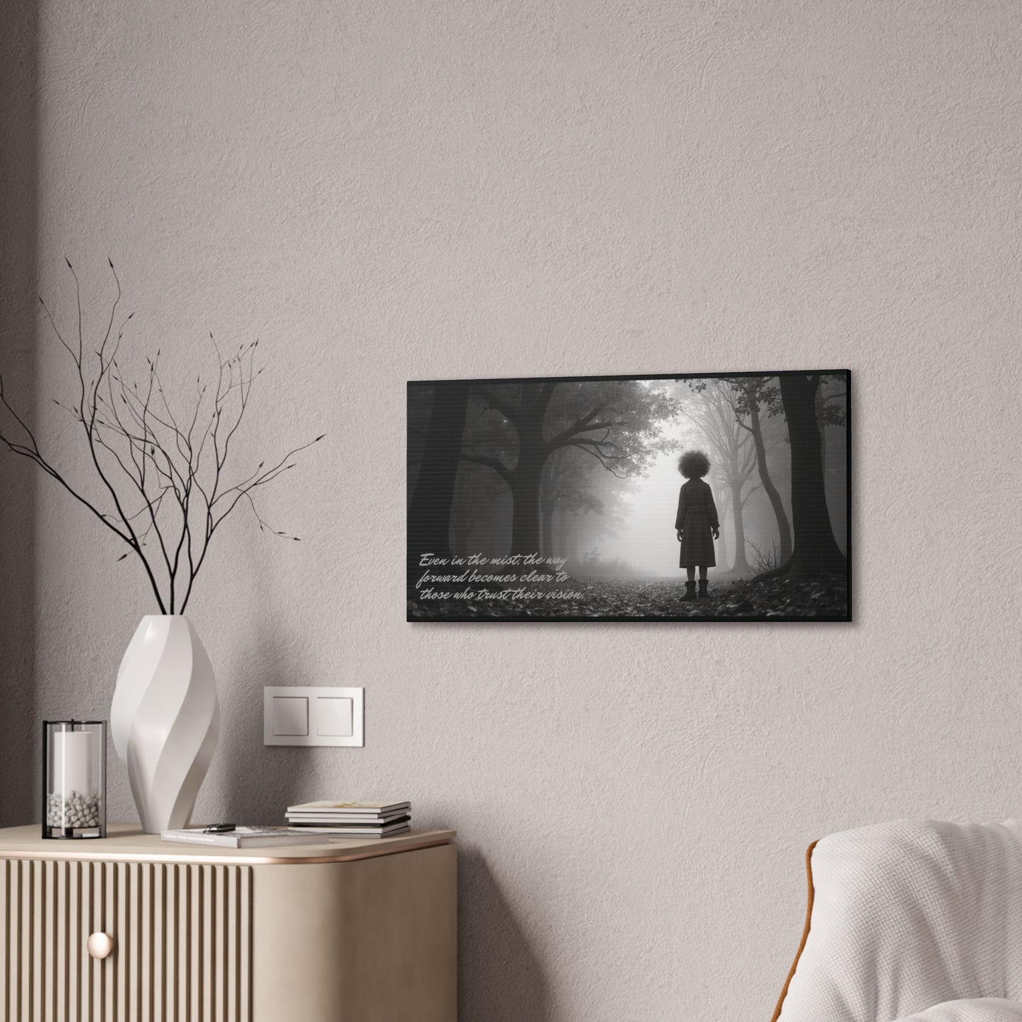 OKENNADA "The Wanderer" Canvas Print Canvas