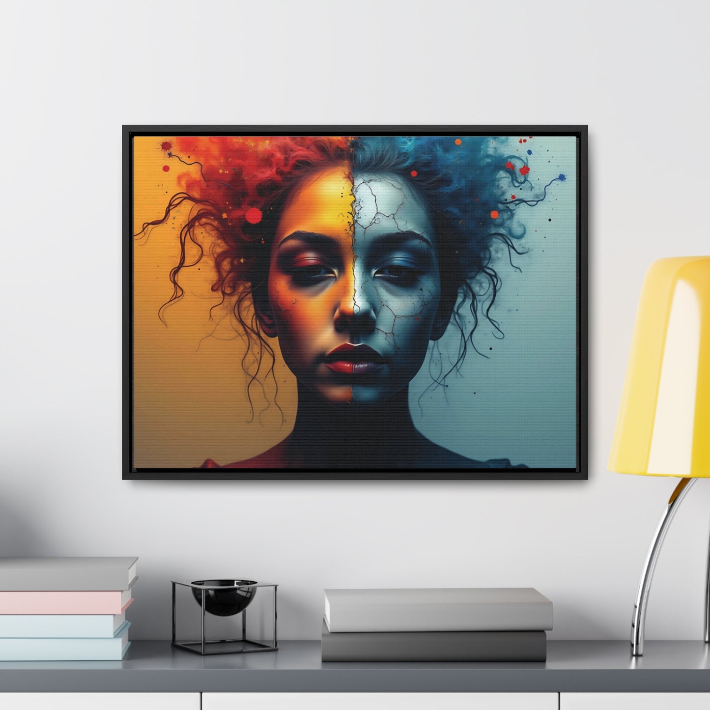 OKENNADA "Fractured Reality" Gallery Canvas Canvas