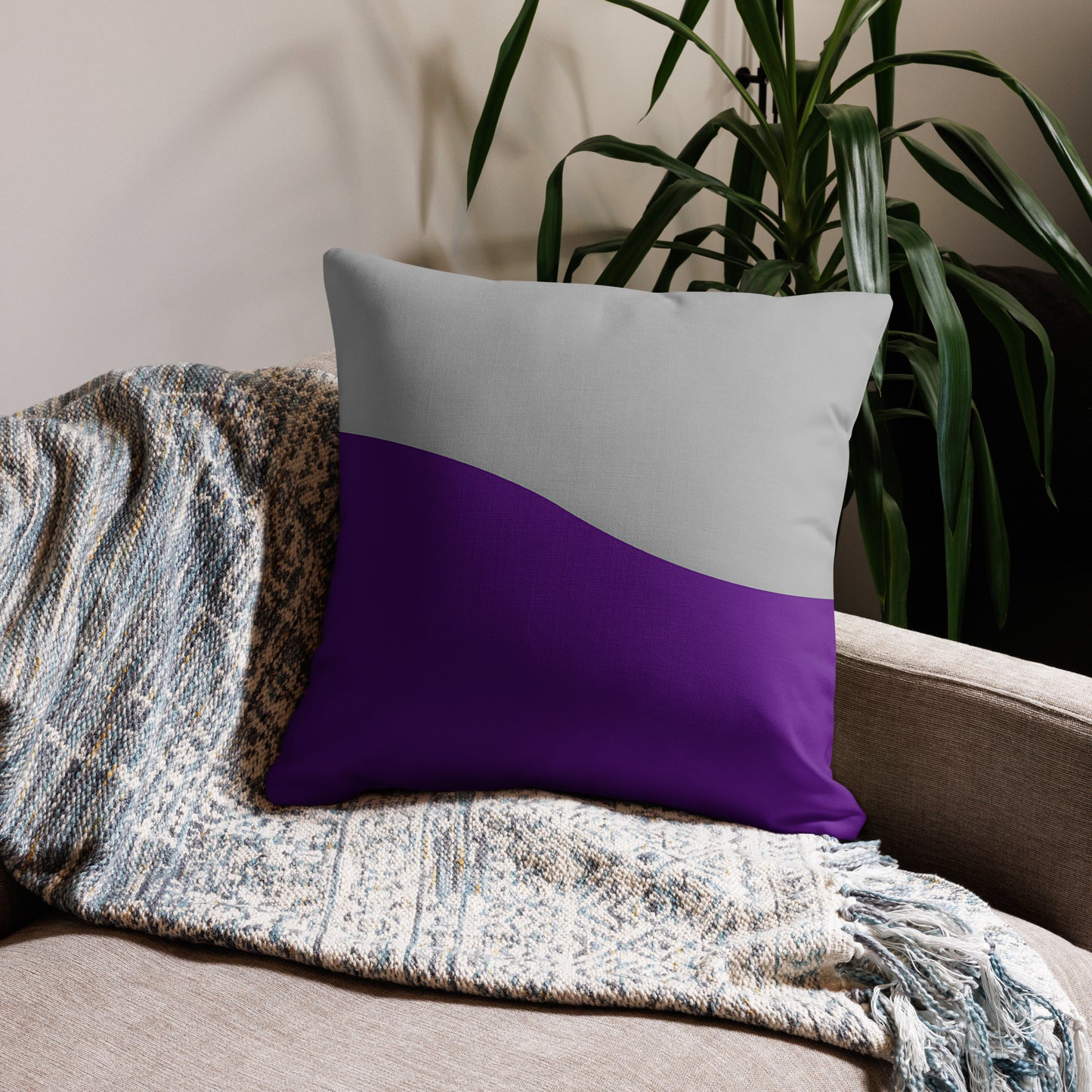 OKENNADA "Two Worlds" Premium Pillow