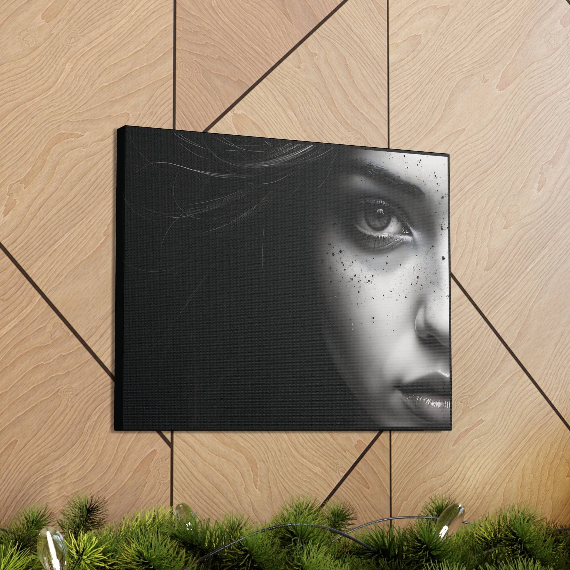 OKENNADA "Hidden Depths" Canvas Gallery Wrap Canvas   