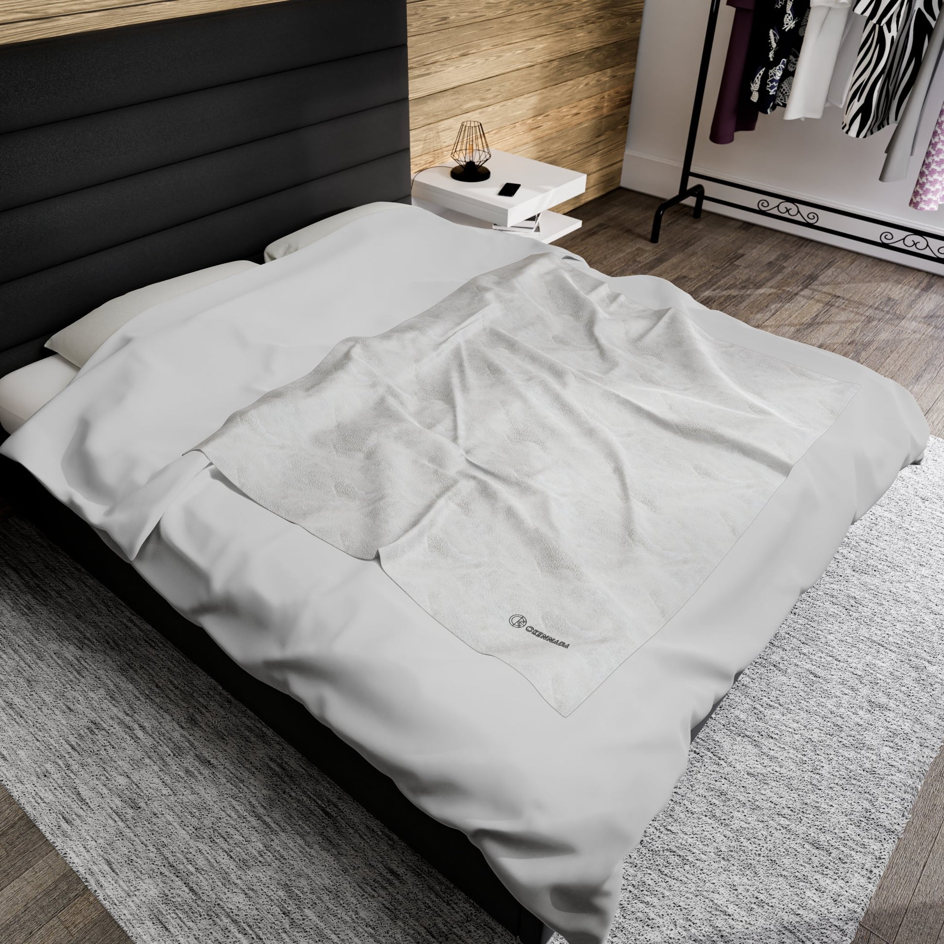 OKENNADA "Dream Weaver" Velveteen Plush Blanket All Over Prints   
