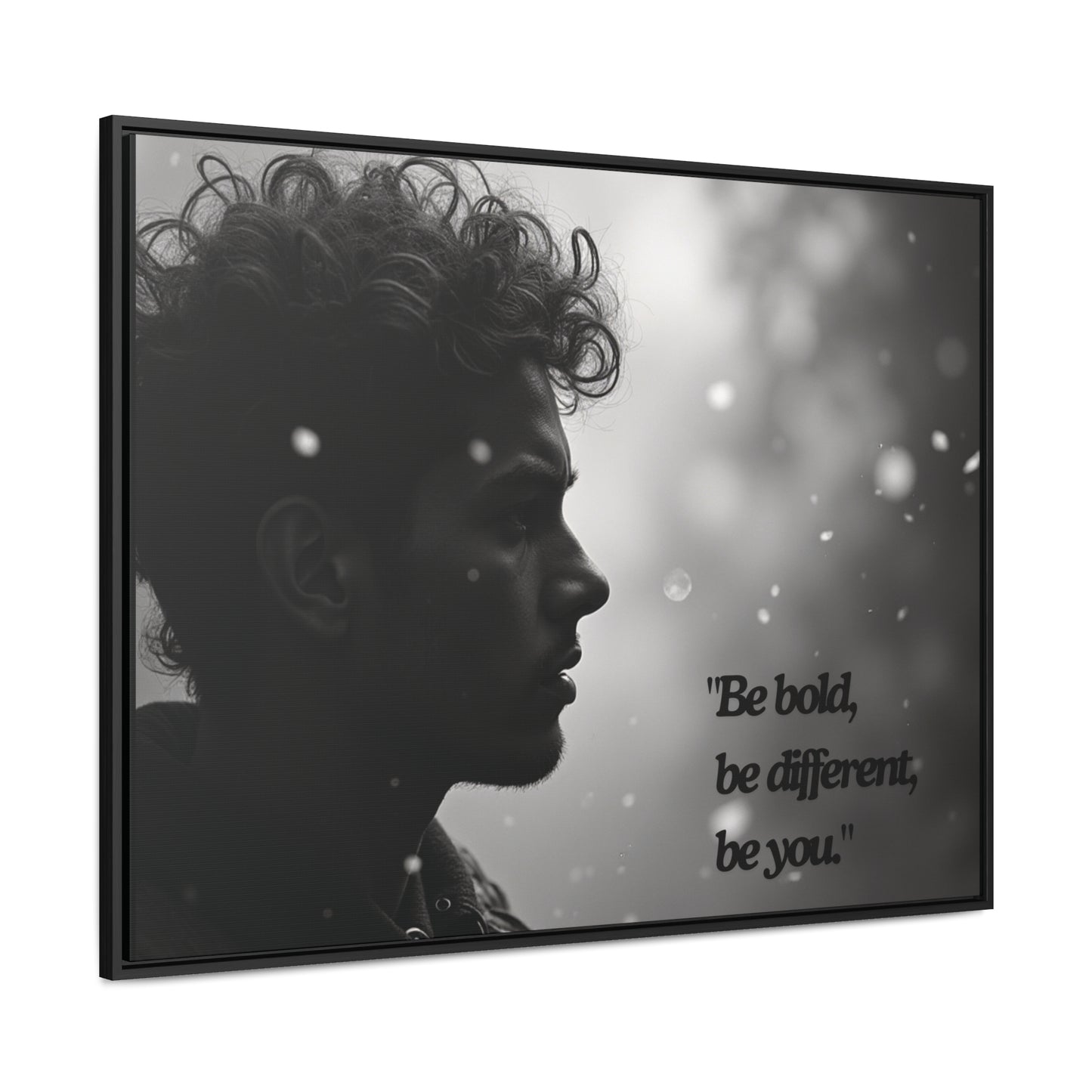 OKENNADA "Reflective Gaze" Canvas Gallery Art Canvas   