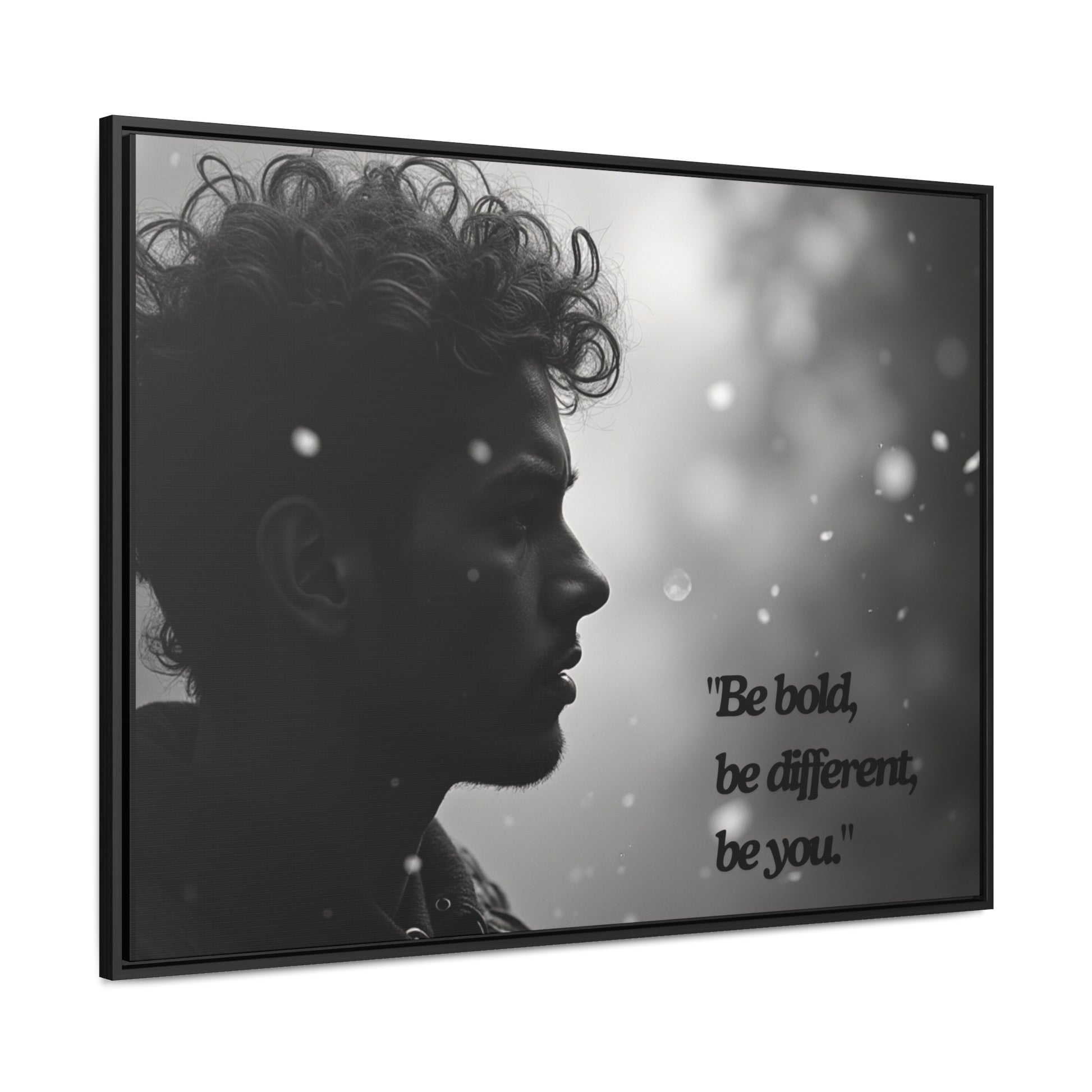 OKENNADA "Reflective Gaze" Canvas Gallery Art Canvas   