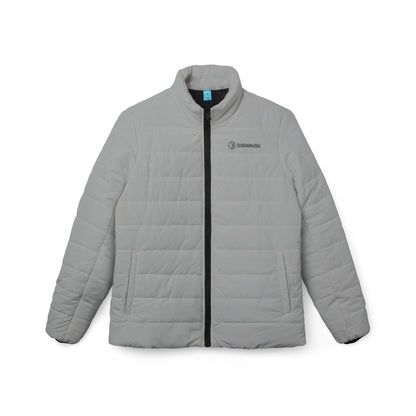 OKENNADA "Boundless Breeze" Women's Puffer Jacket Jacket XS Silver