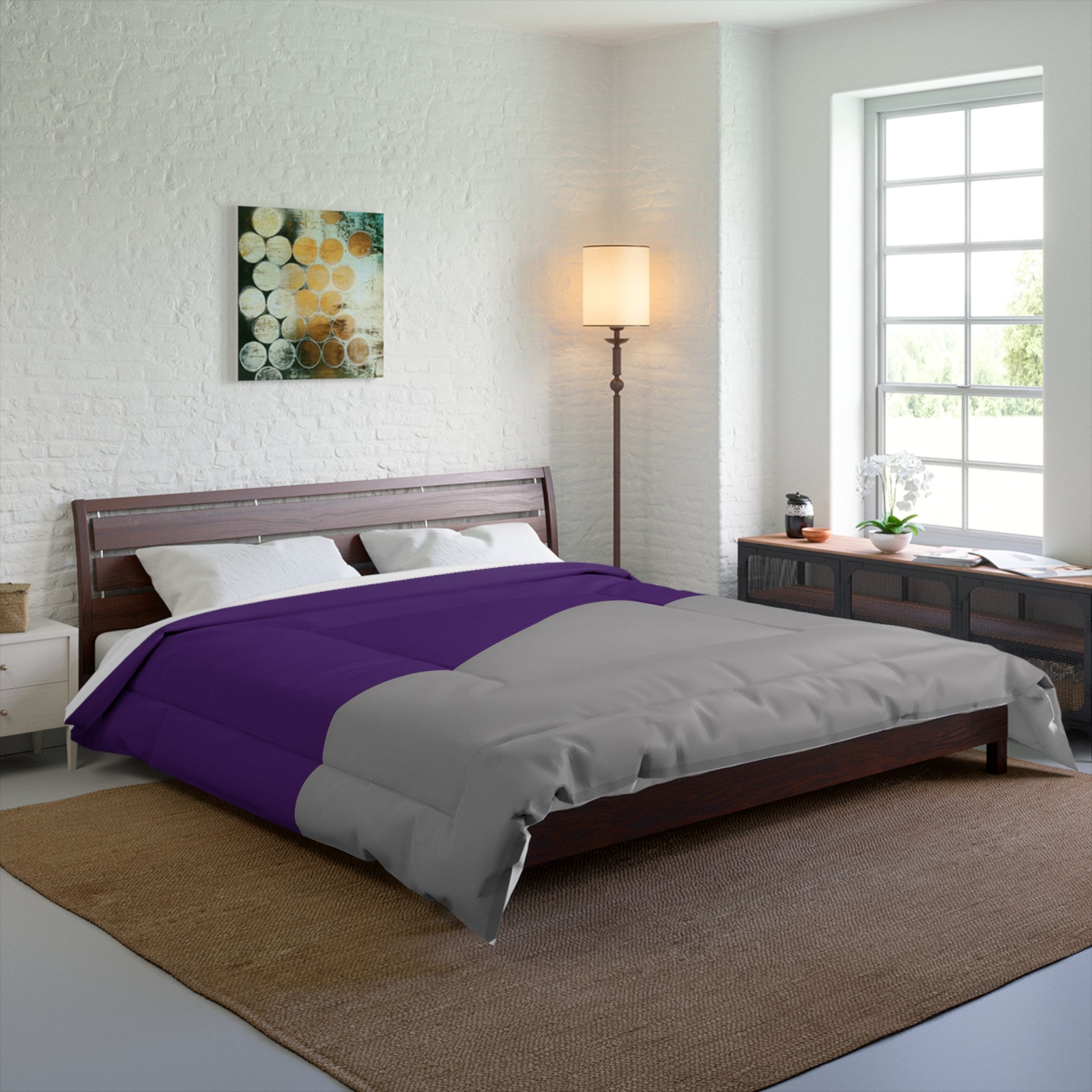OKENNADA "Two Worlds" Comforter Home Decor   