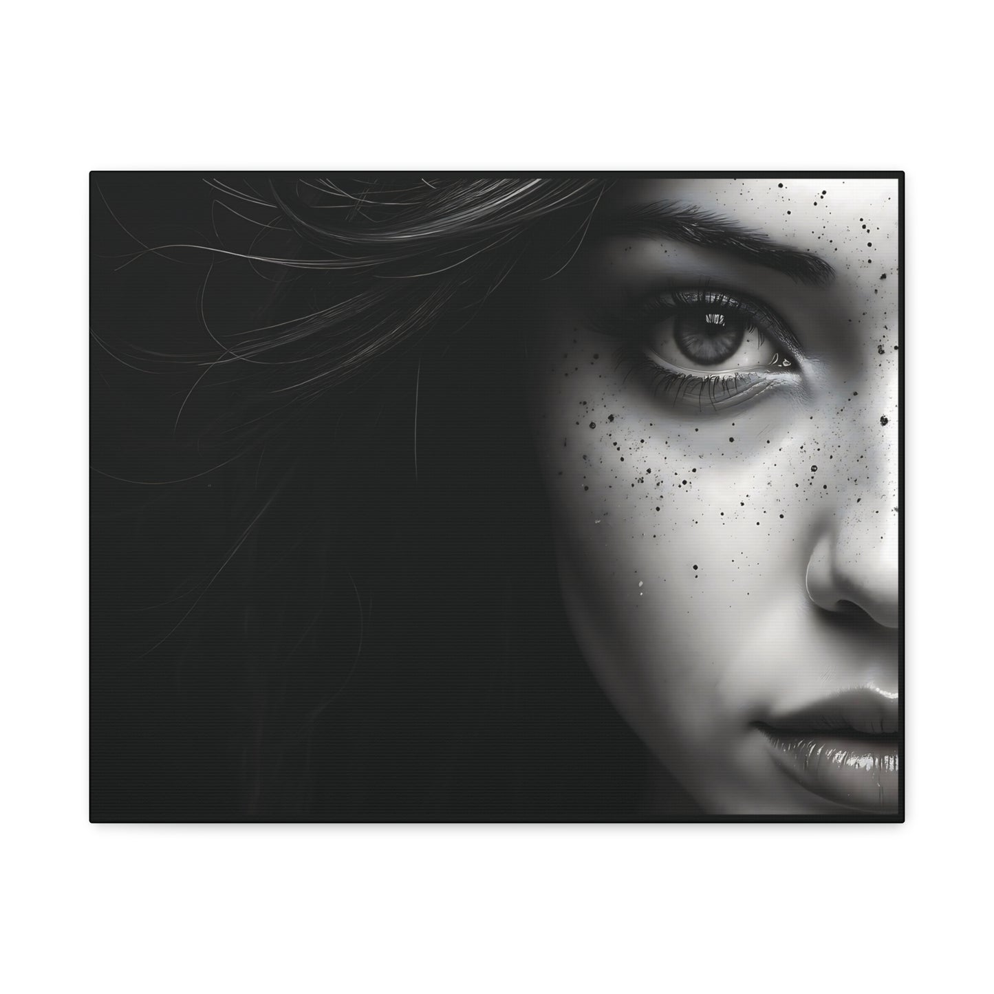 OKENNADA "Hidden Depths" Canvas Gallery Wrap Canvas 20″ x 16″ 1.25" 