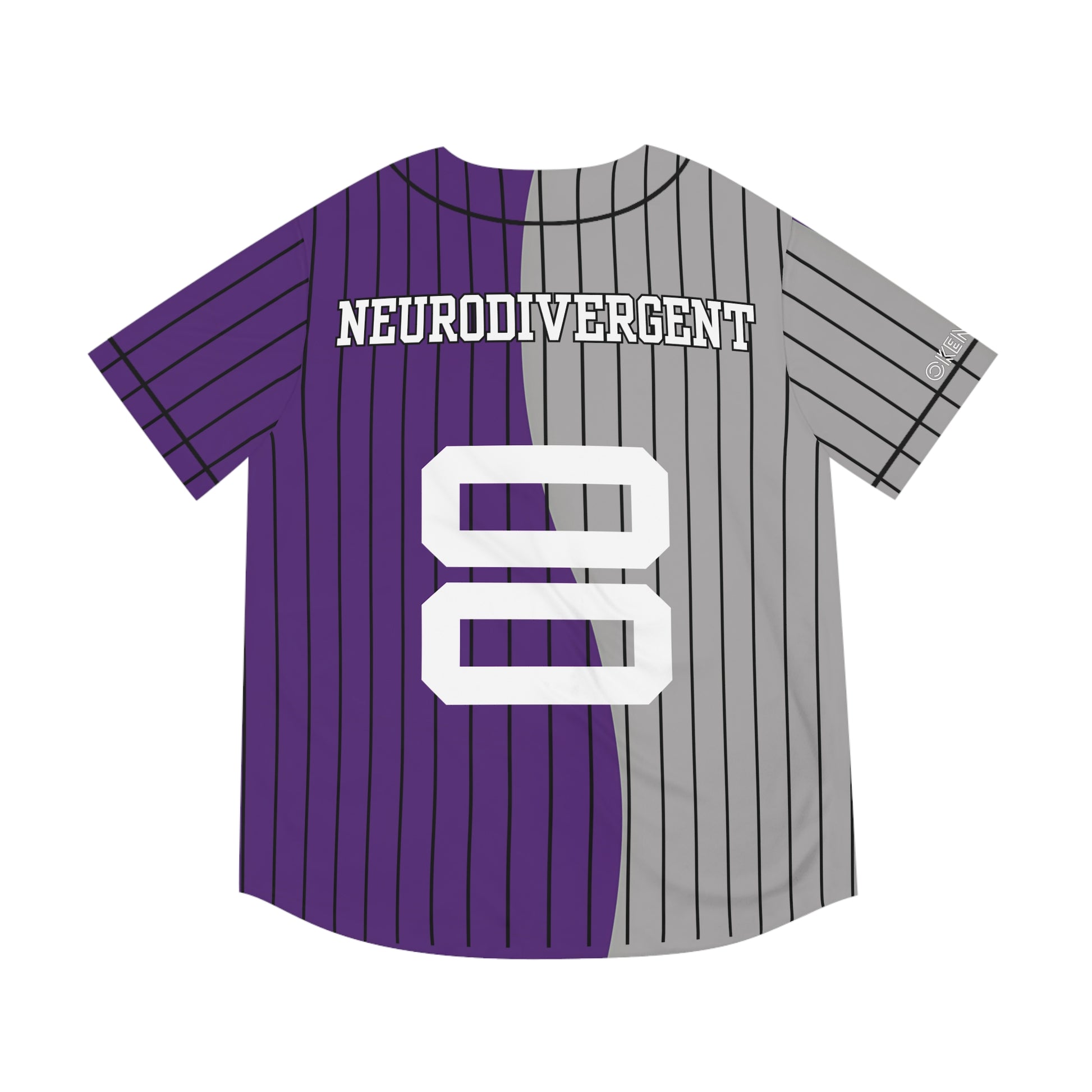 OKENNADA "Two Worlds" Men's Baseball Jersey All Over Prints   