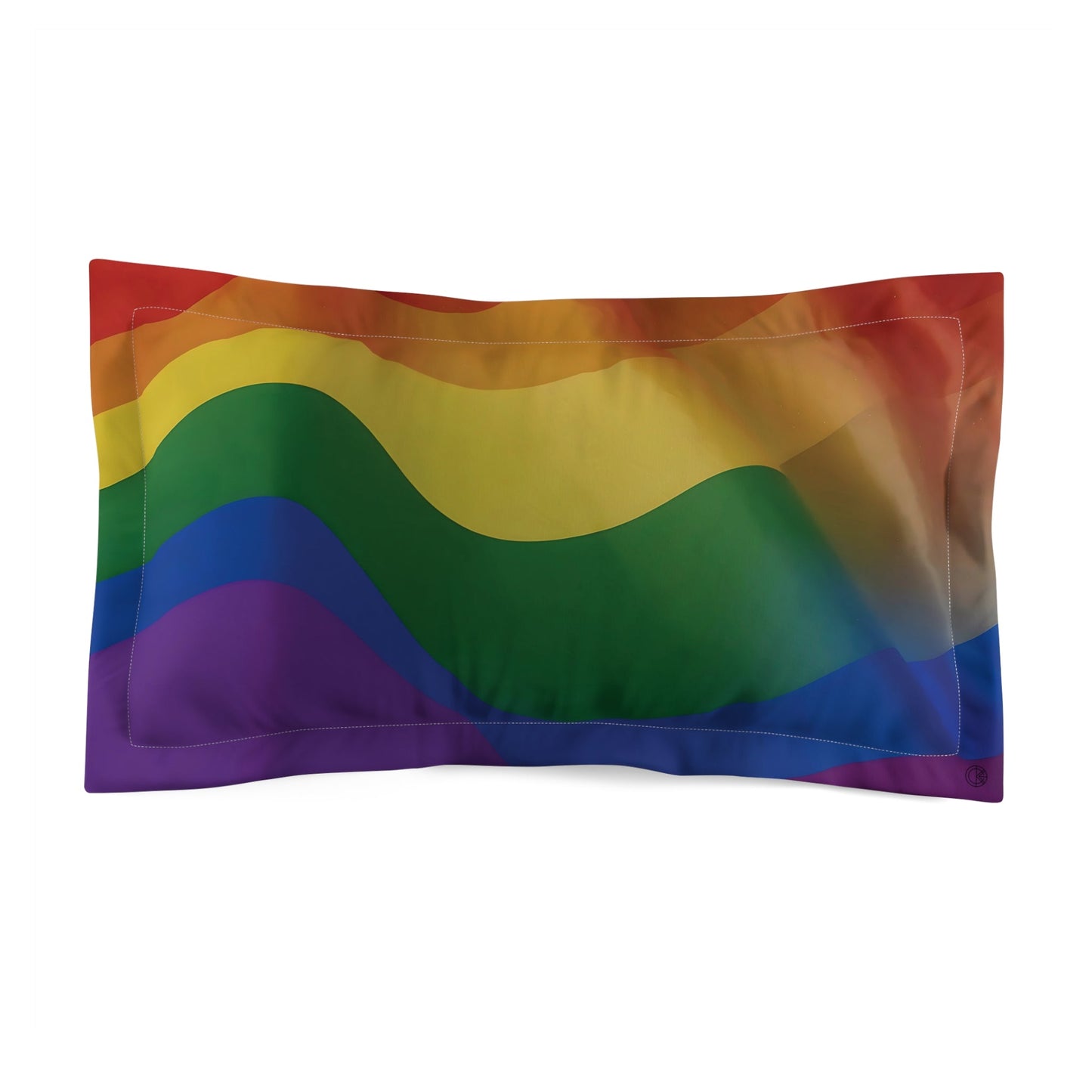 OKENNADA "Cloud Comfort" Pillow Sham Home Decor King Pride Rainbow 