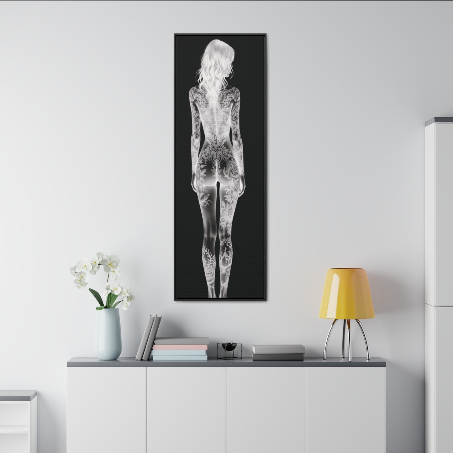 OKENNADA "Inner Radiance" Canvas Gallery Canvas 20″ x 60″  