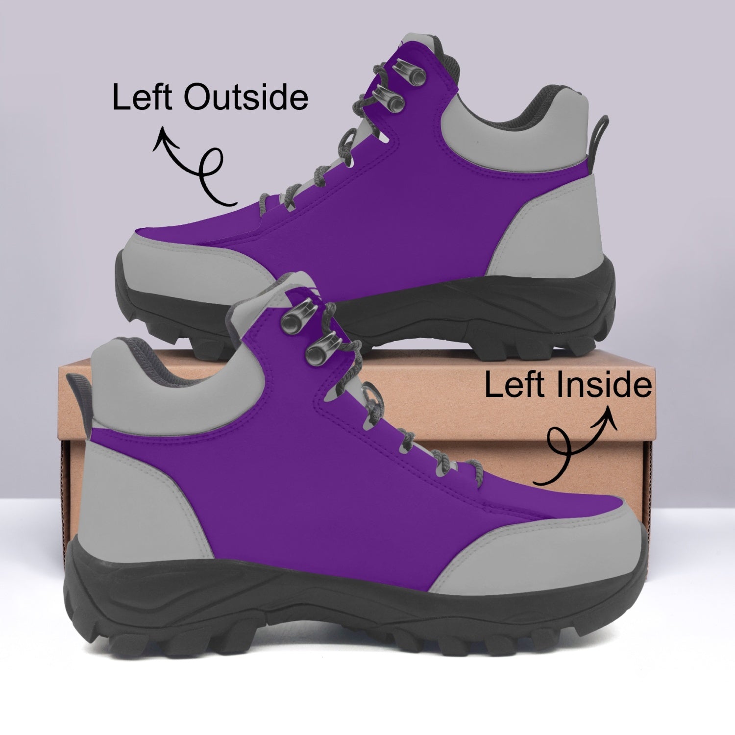 OKENNADA "Atlas Trek TW1" Two Worlds Women's High-Top Boots Boots