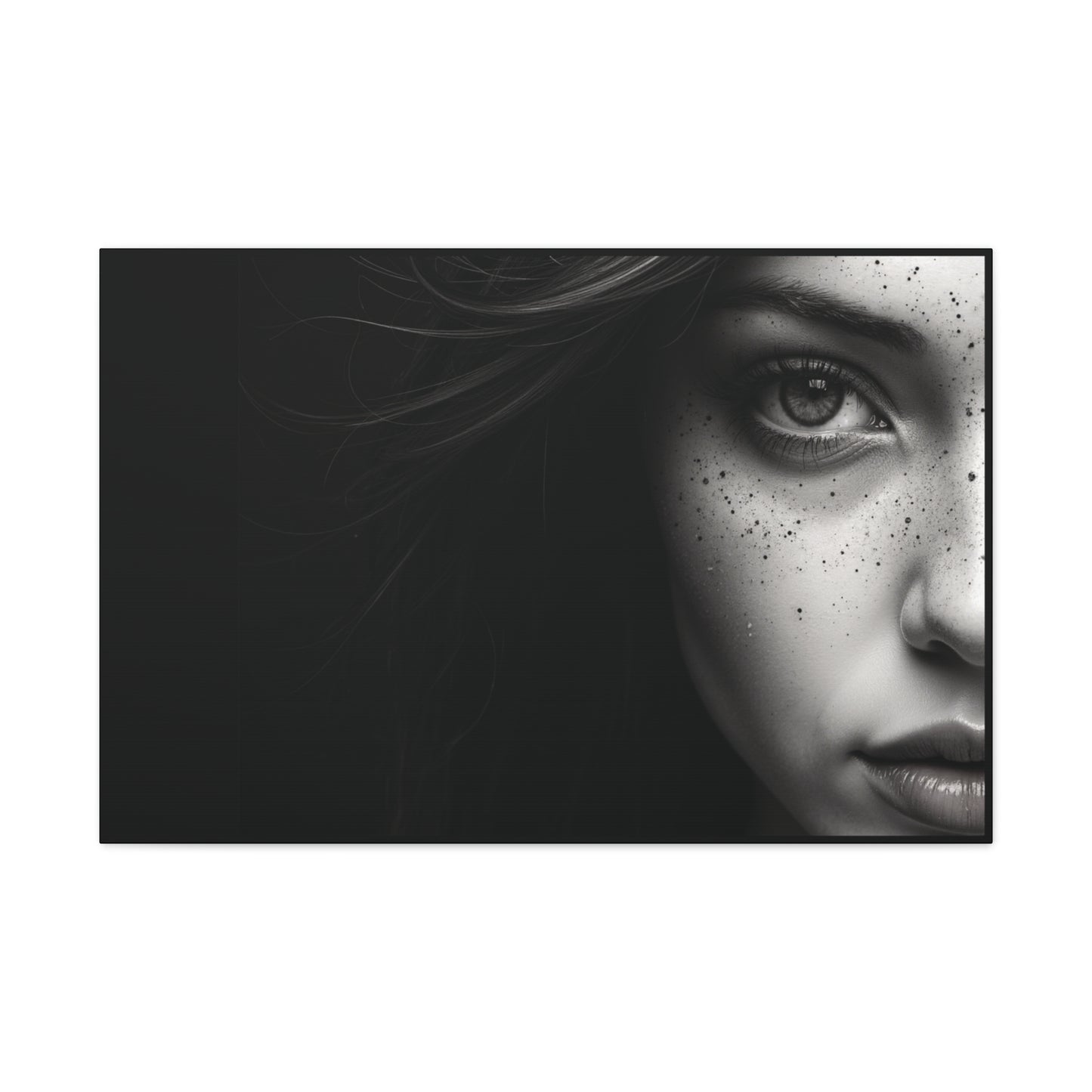 OKENNADA "Hidden Depths" Canvas Gallery Wrap Canvas 36" x 24" 1.25" 