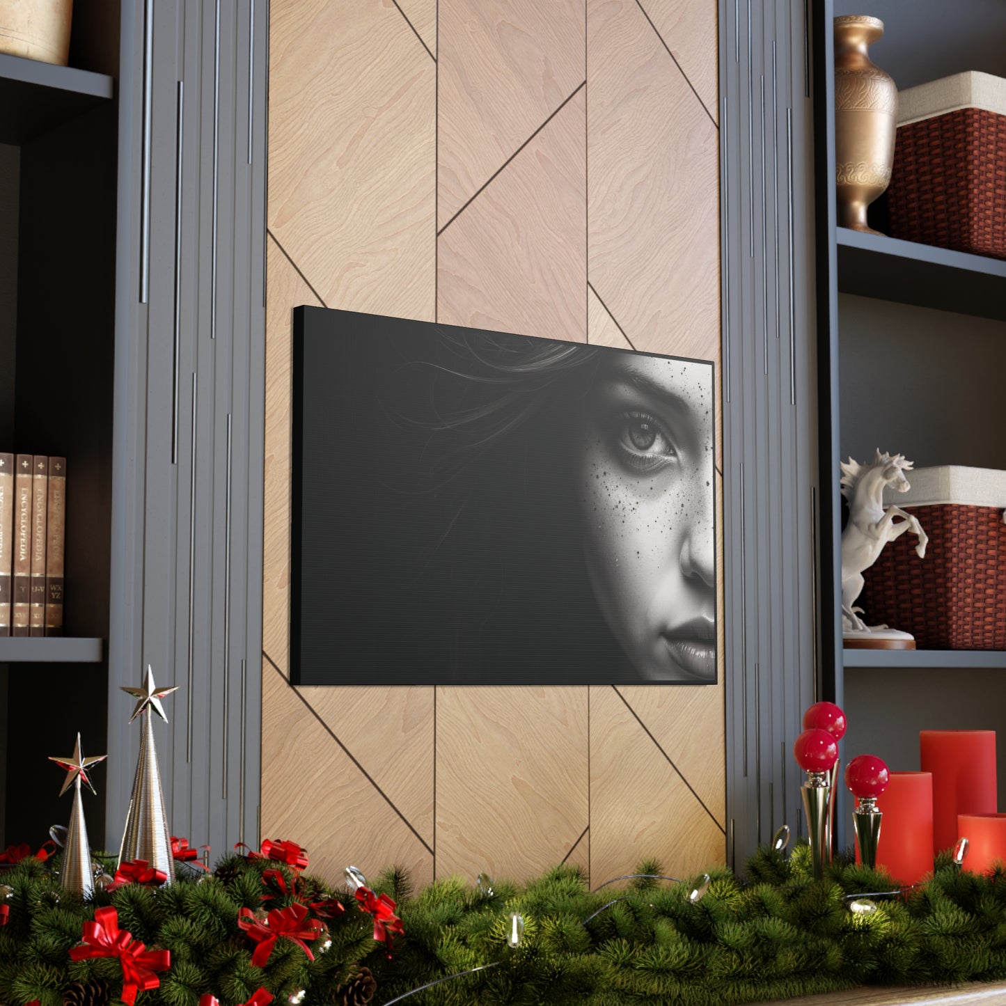 OKENNADA "Hidden Depths" Canvas Gallery Wrap Canvas   