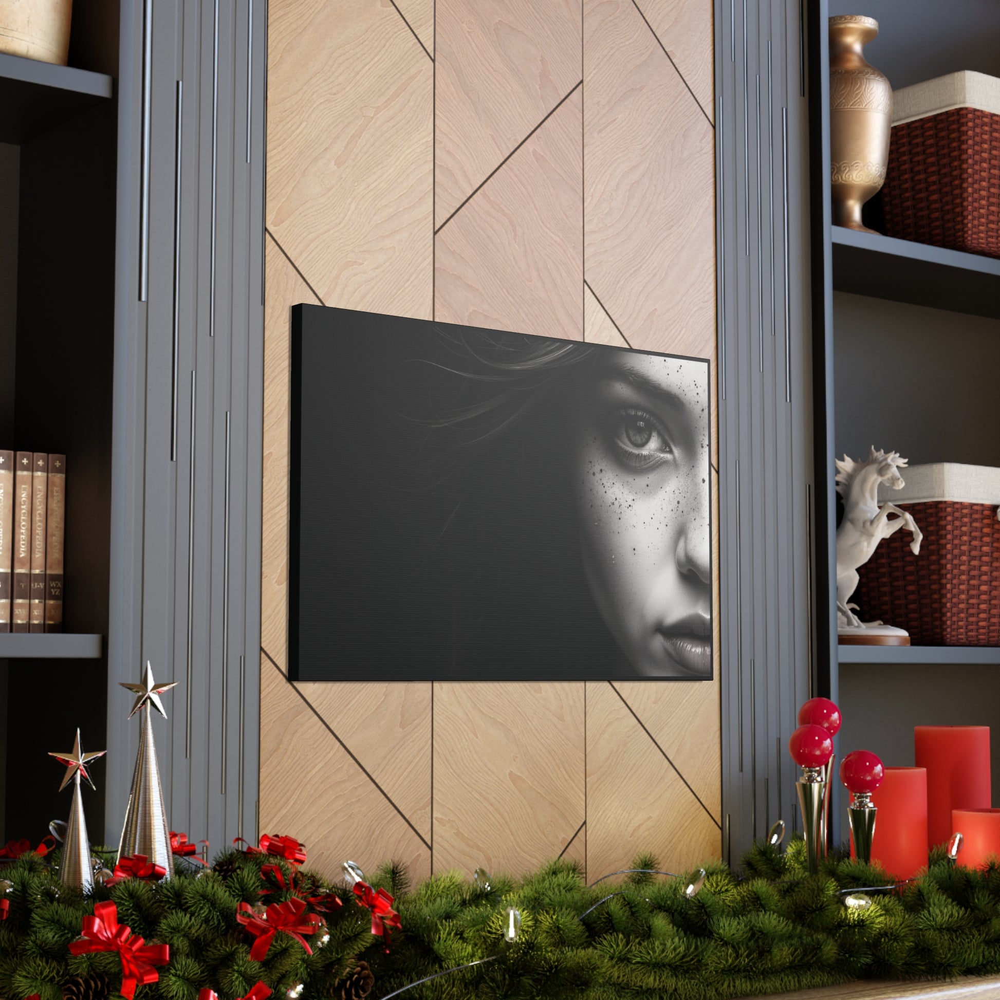 OKENNADA "Hidden Depths" Canvas Gallery Wrap Canvas   