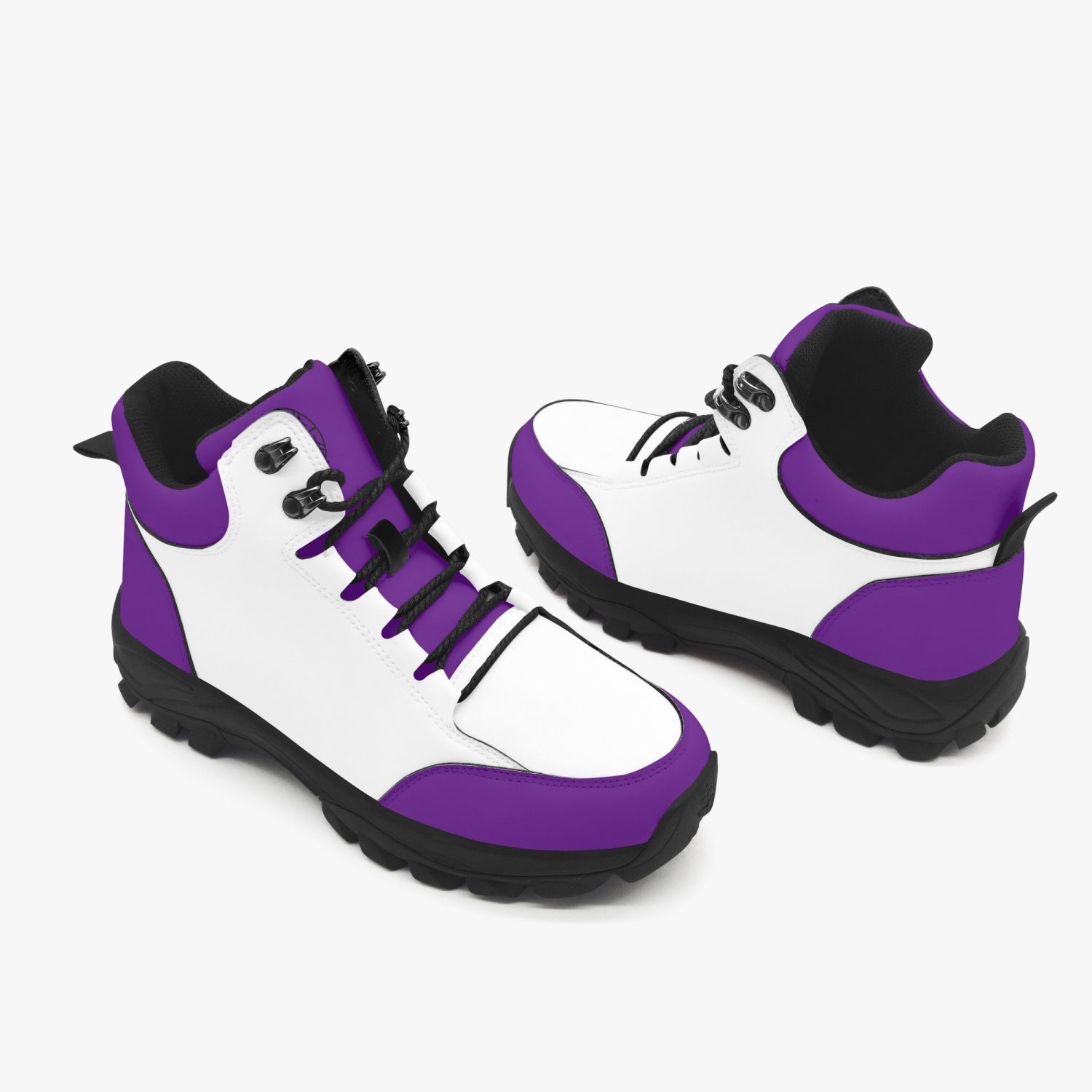 OKENNADA "Atlas Trek" Men's V1 High-Top Boots Boots Men-US8 Purple