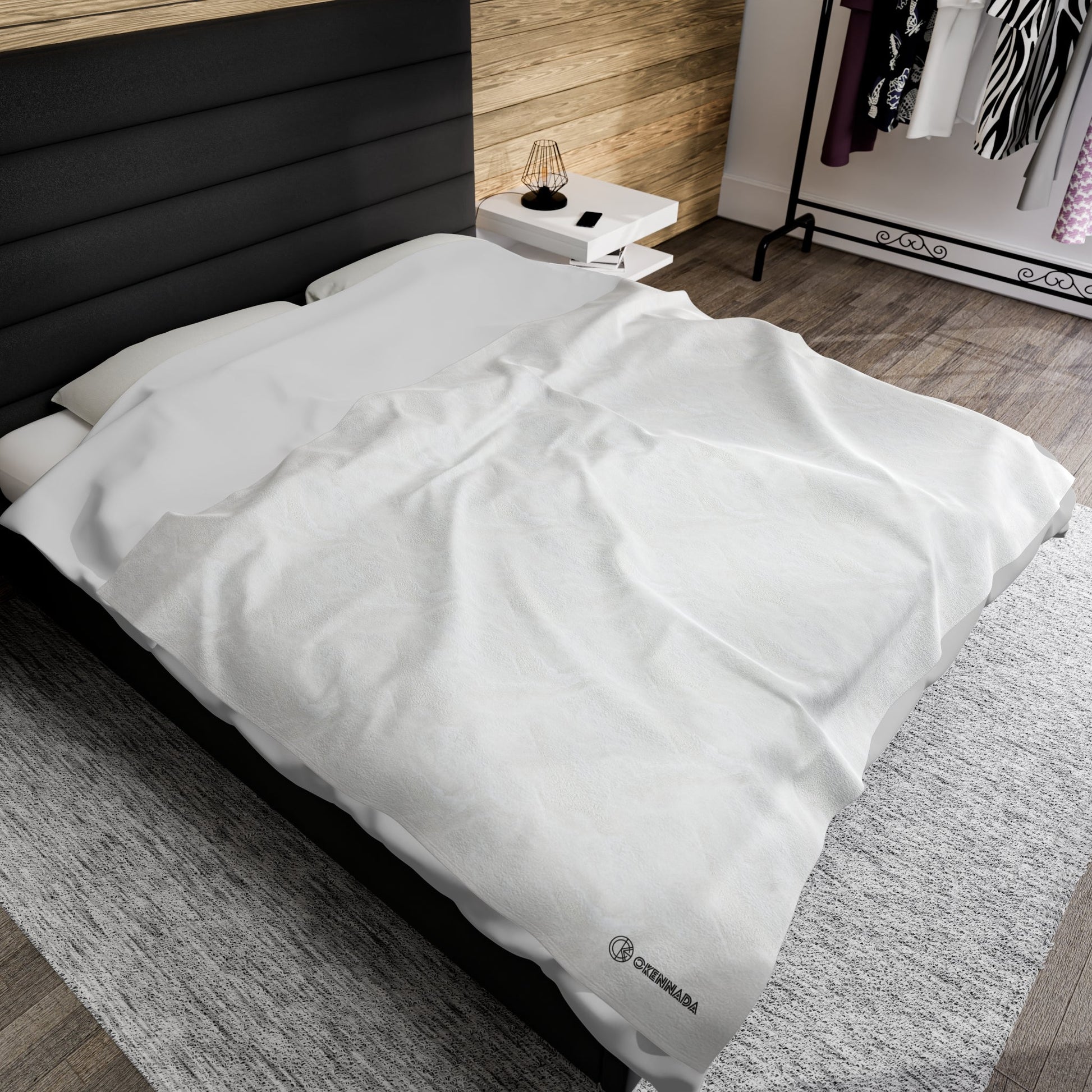 OKENNADA "Dream Weaver" Velveteen Plush Blanket All Over Prints   
