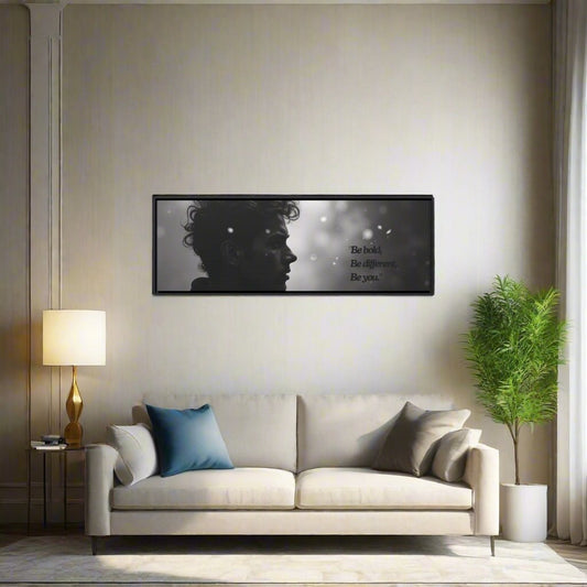 OKENNADA "Reflective Gaze" Canvas Gallery Art Canvas   