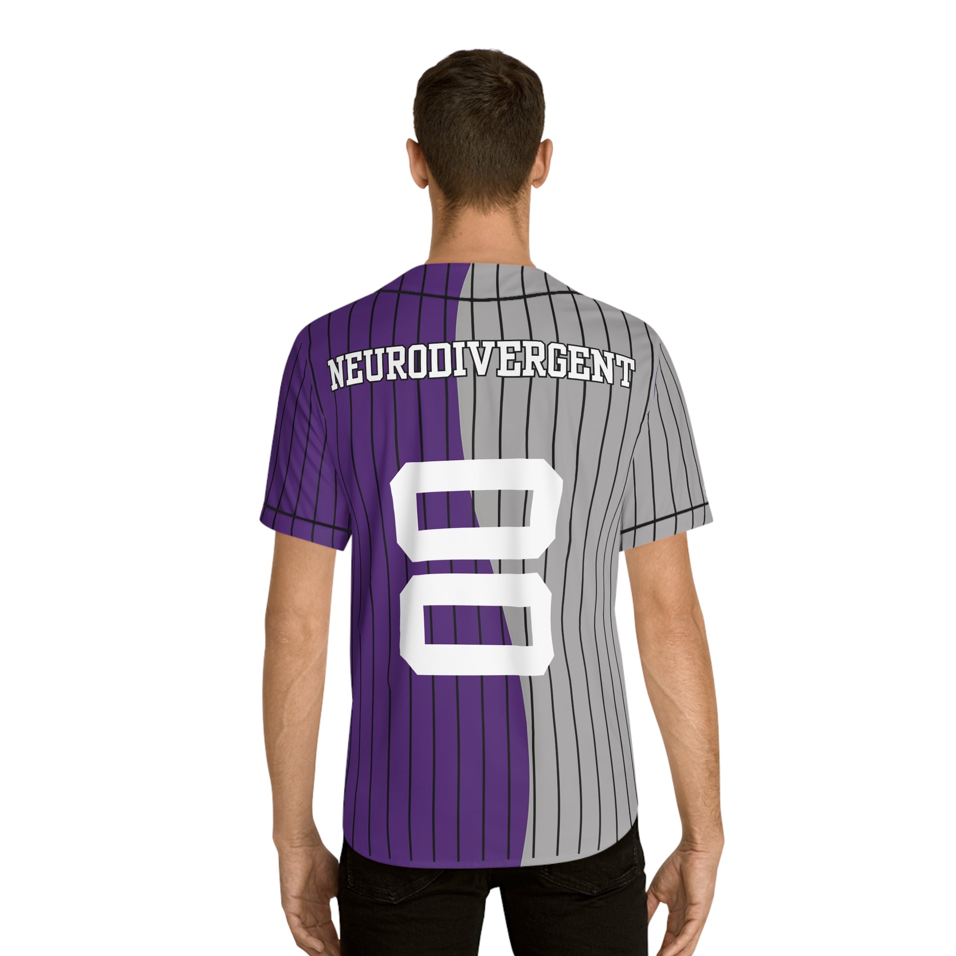 OKENNADA "Two Worlds" Men's Baseball Jersey All Over Prints   