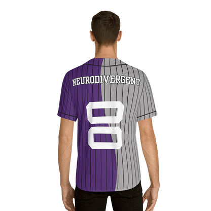 OKENNADA "Two Worlds" Men's Baseball Jersey All Over Prints   