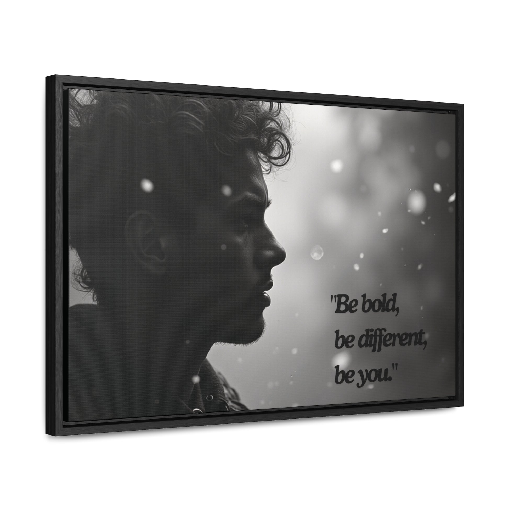 OKENNADA "Reflective Gaze" Canvas Gallery Art Canvas   