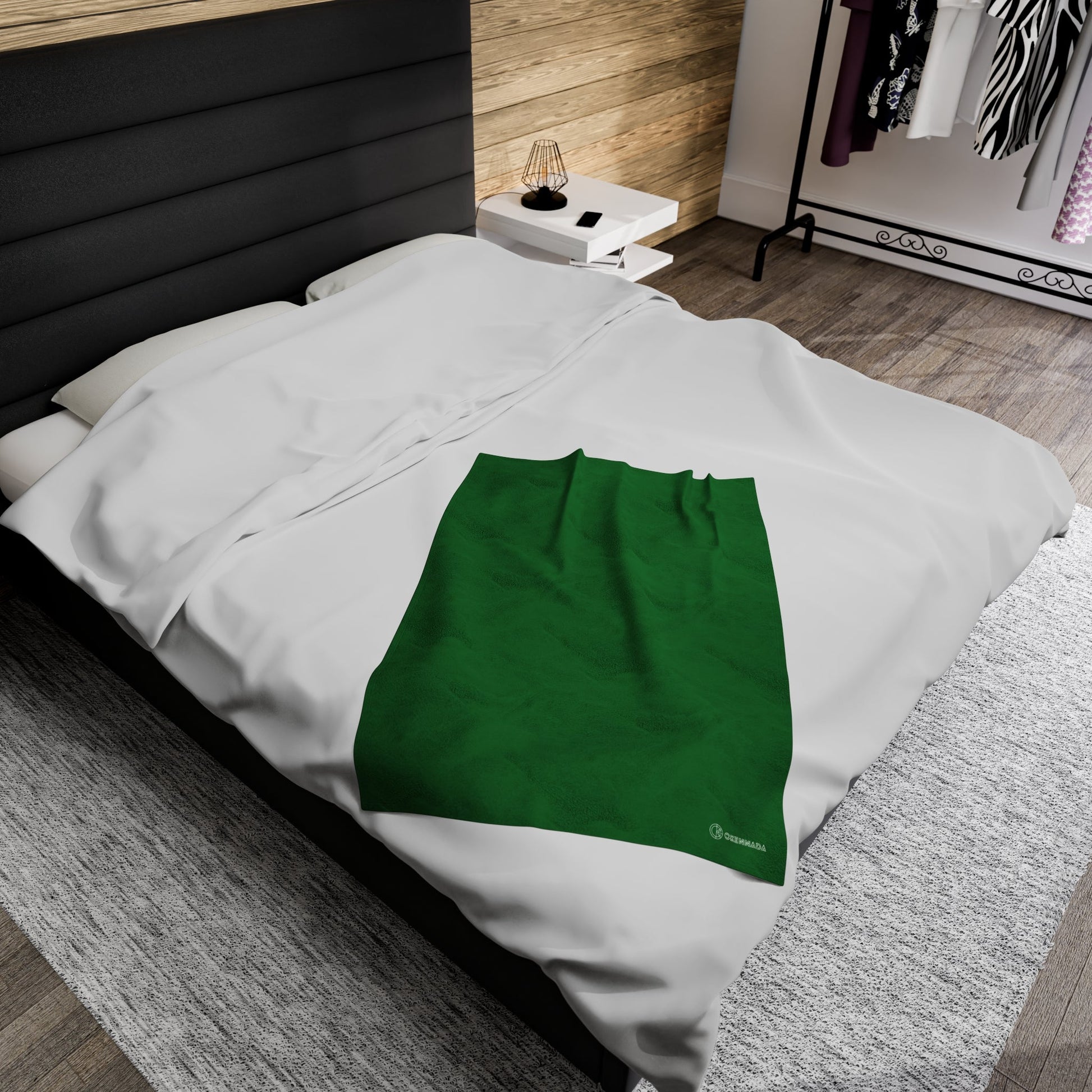 OKENNADA "Dream Weaver" Velveteen Plush Blanket All Over Prints   