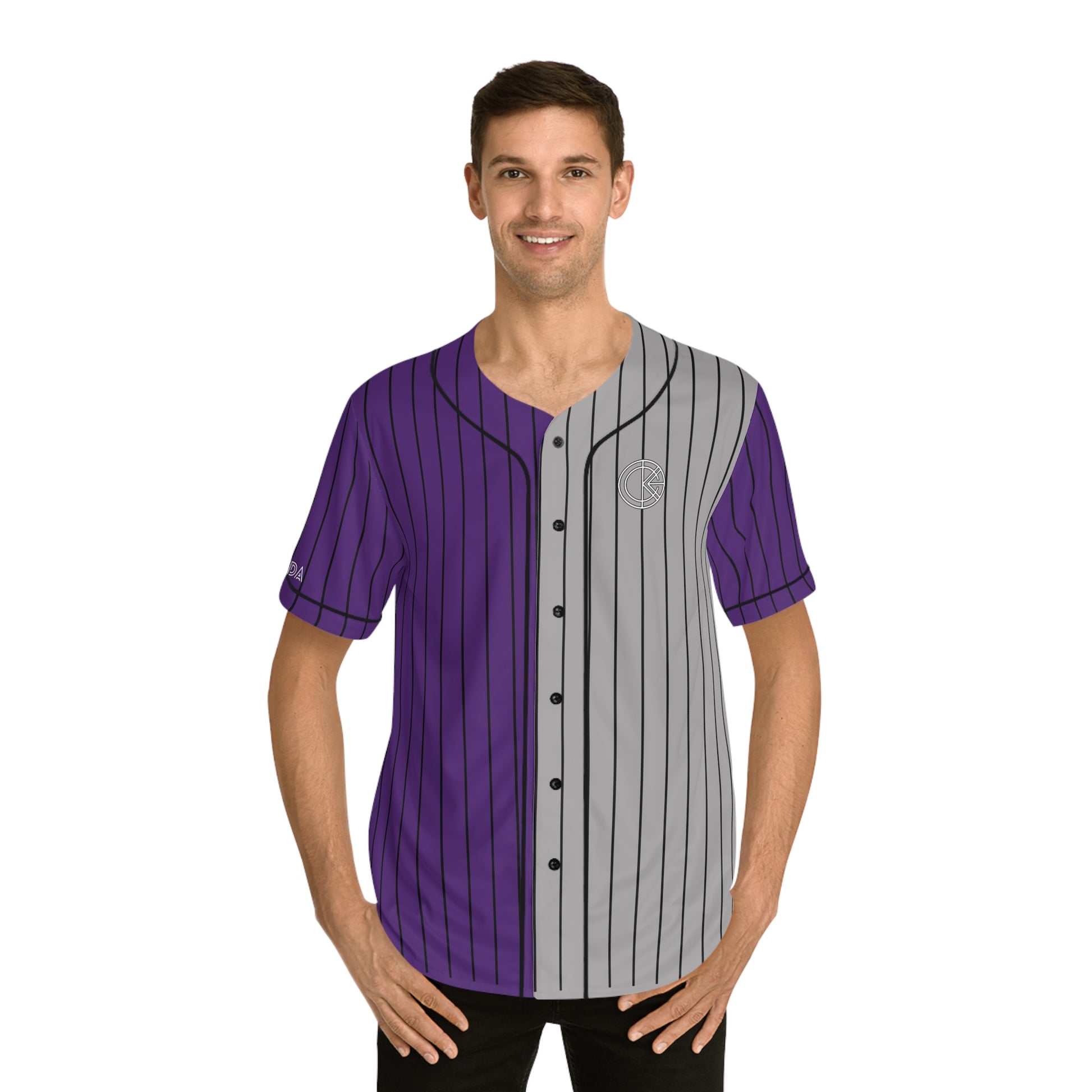 OKENNADA "Two Worlds" Men's Baseball Jersey All Over Prints   