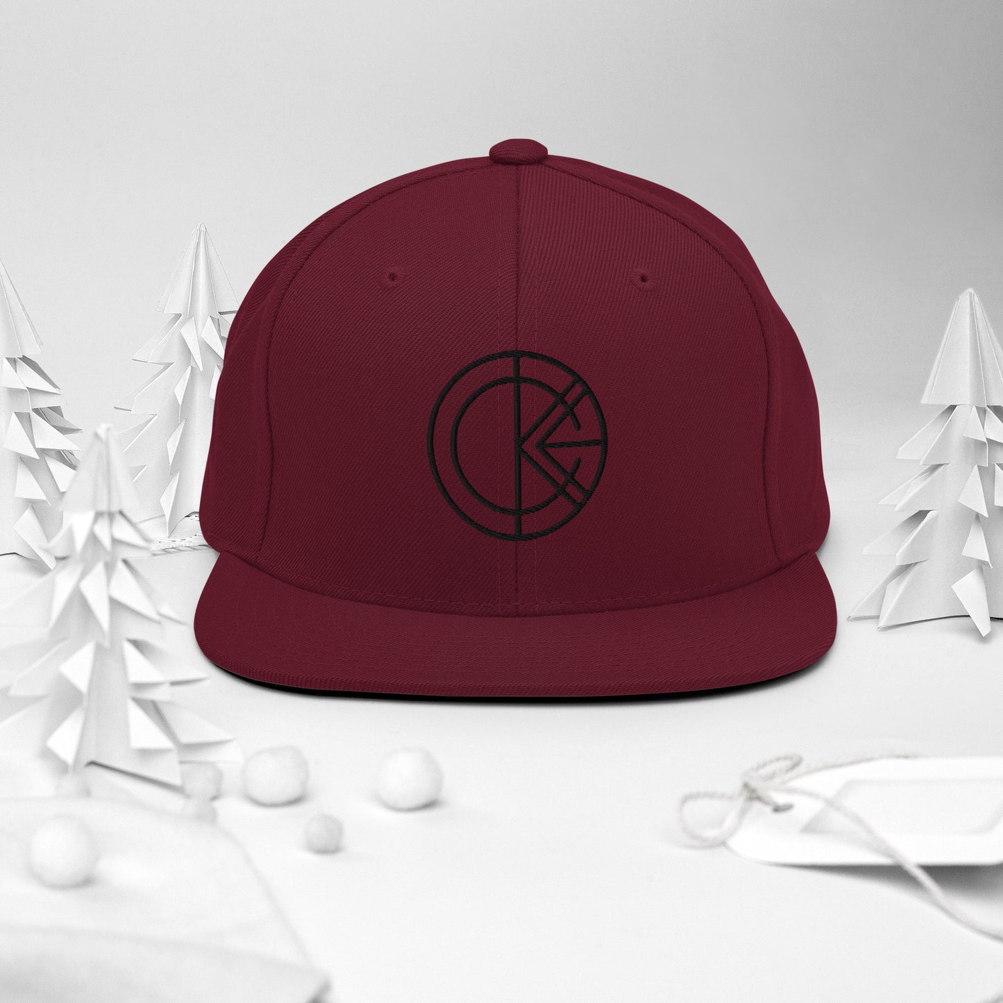 OKENNADA "Urban Style" Classic Snapback  Maroon  