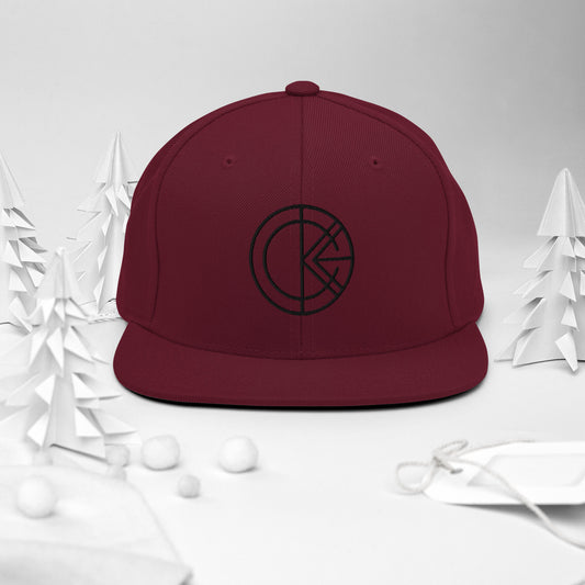 OKENNADA "Urban Style" Classic Snapback  Maroon  