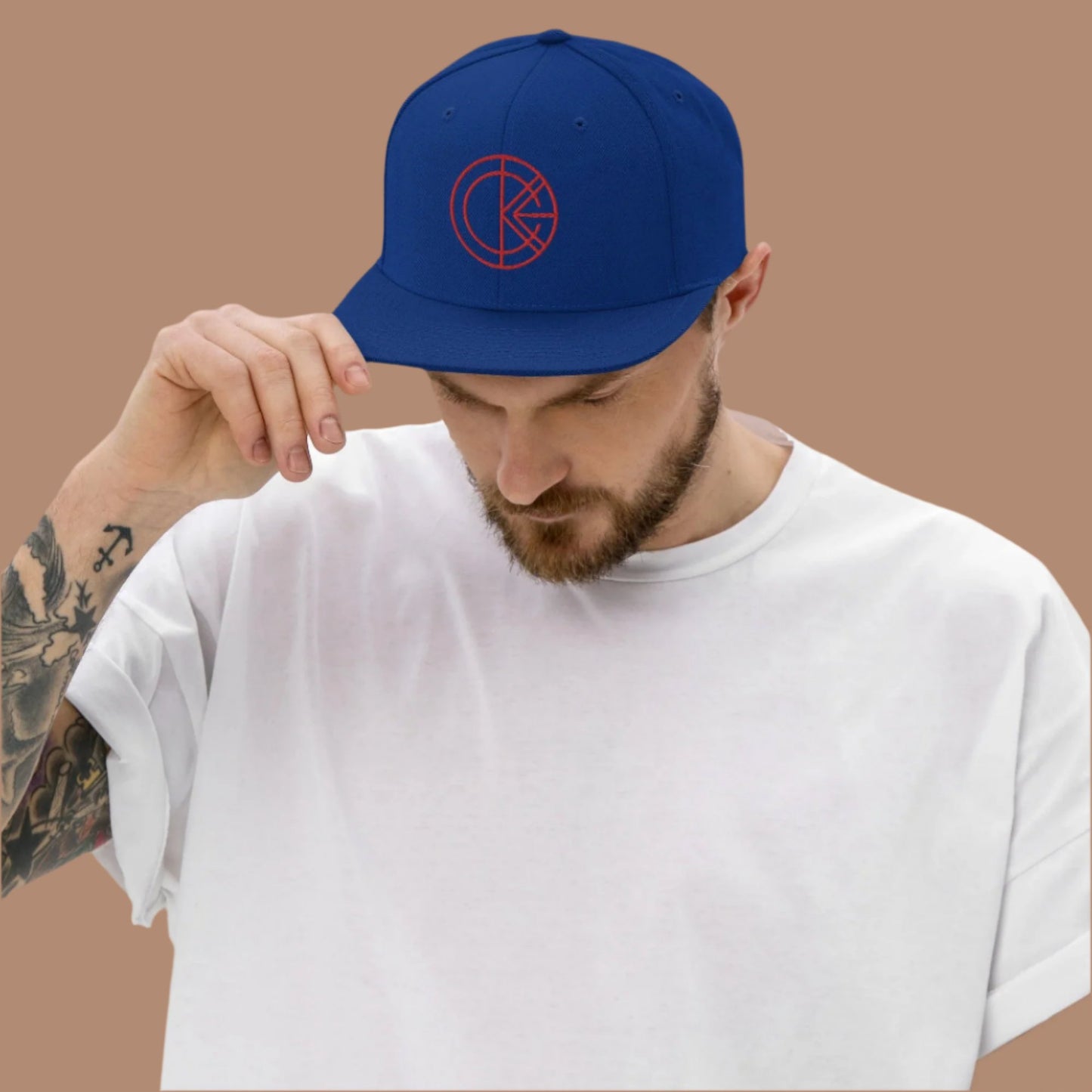 OKENNADA "Urban Style" Classic Snapback  Royal Blue  