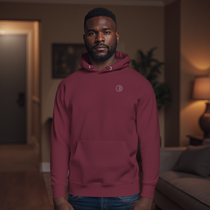 OKENNADA "Timeless Adventure" Premium Embroidered Hoodie Black L