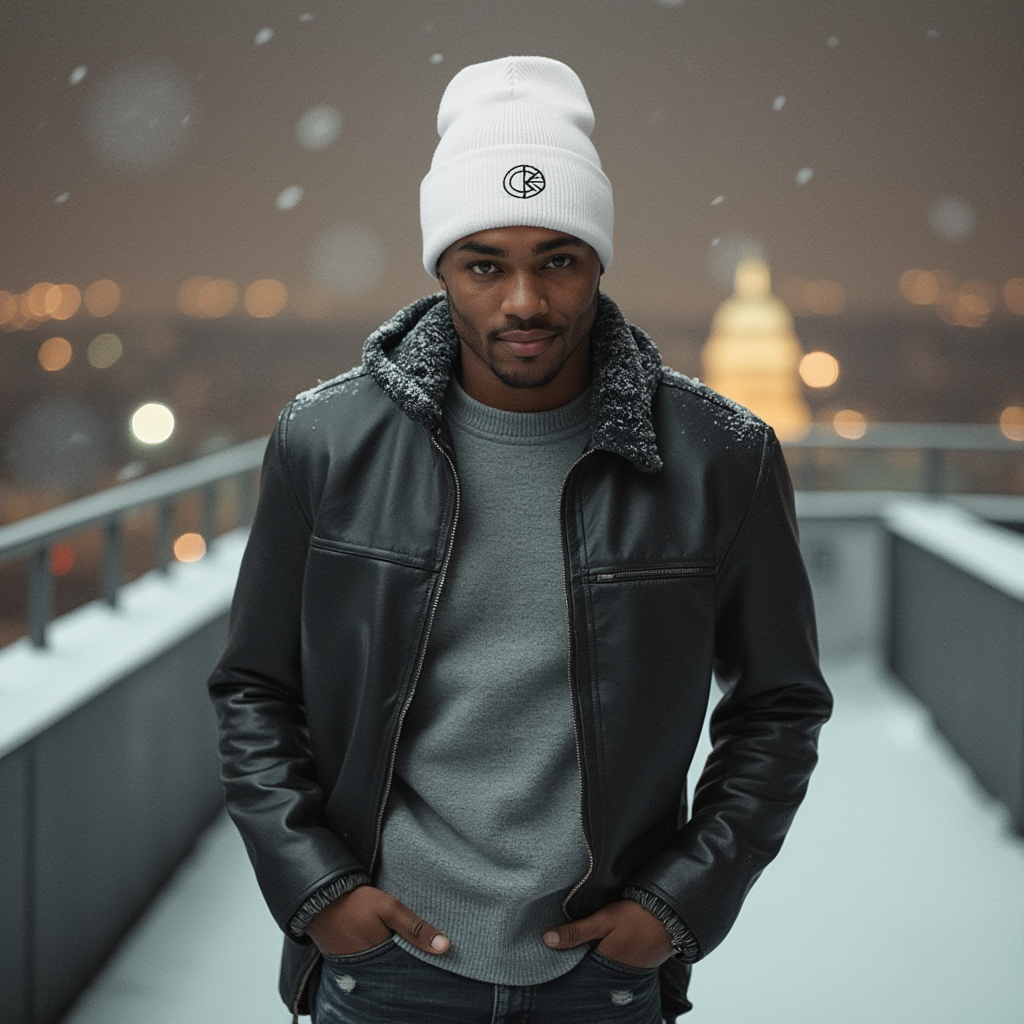 OKENNADA "Essential Vibe" Men's Premium Beanie Beanie