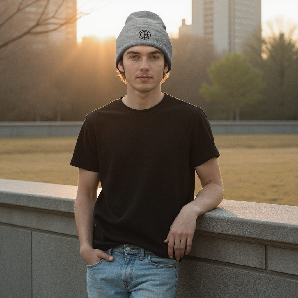 OKENNADA "Essential Vibe" Men's Premium Beanie Beanie