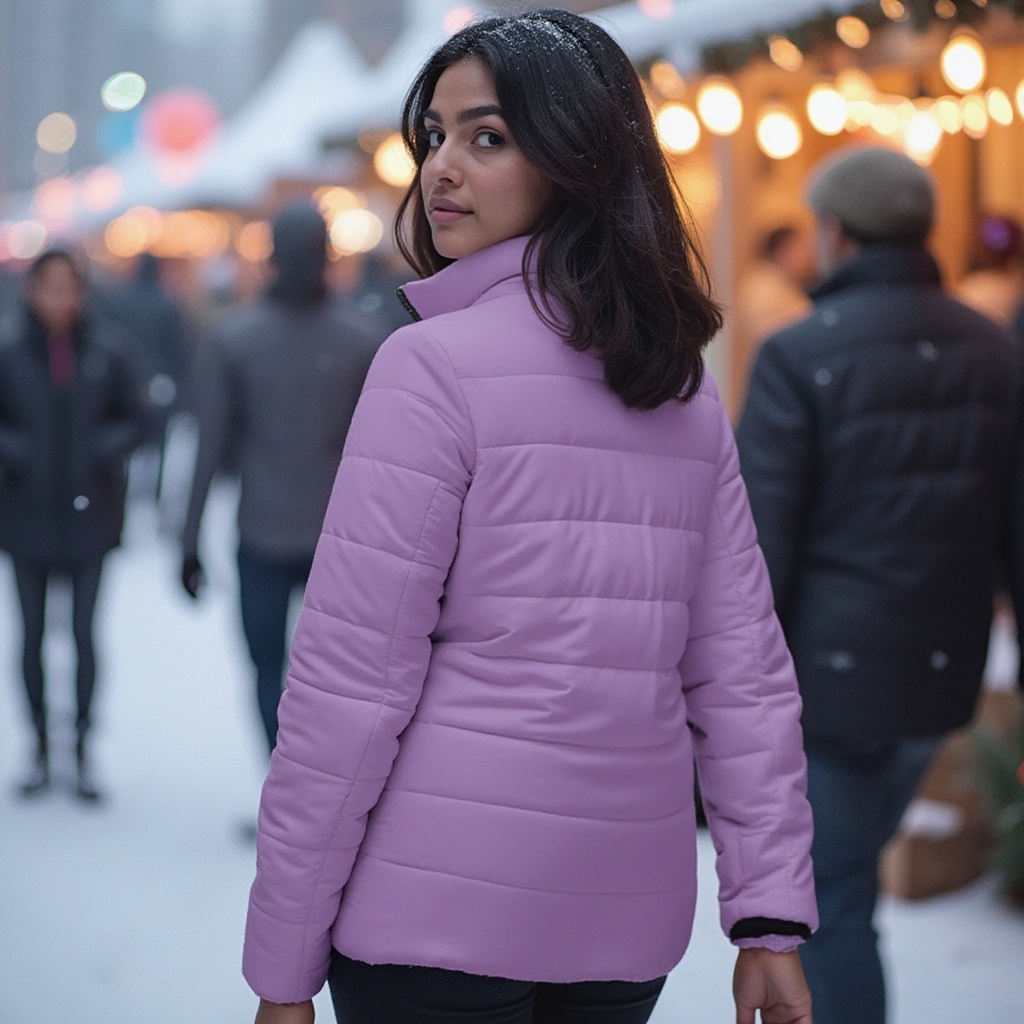 OKENNADA "Boundless Breeze" Women's Puffer Jacket Jacket