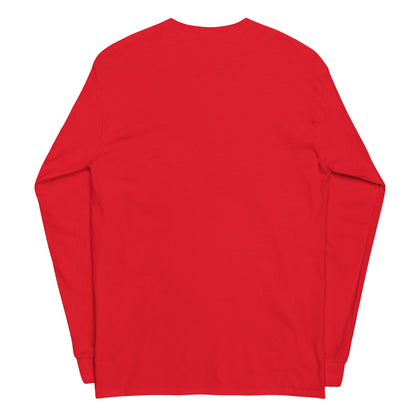 OKENNADA "Everyday Legend" Men's Long Sleeve Shirt  Red S 