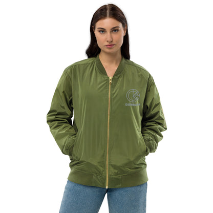 OKENNADA "Eco Explorer" Recycled Bomber Jacket    