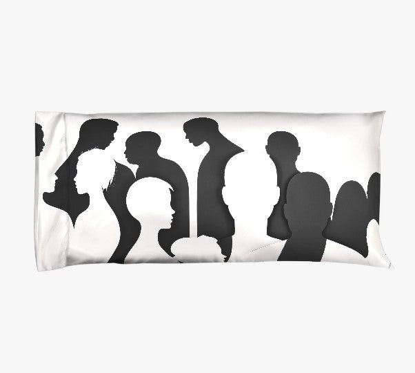 OKENNADA Expression Microfiber Pillowcase Home Decor King Shades of Society 