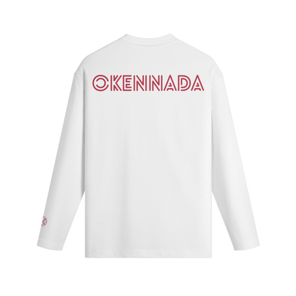 OKENNADA "Essential Layer" Crew Neck Long Sleeve T-shirt    