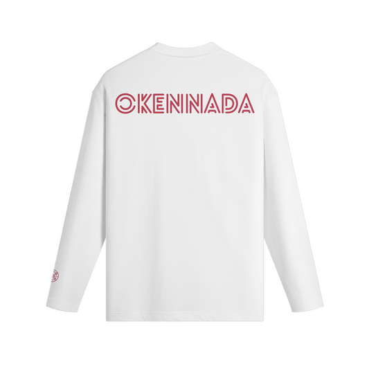 OKENNADA "Essential Layer" Crew Neck Long Sleeve T-shirt    