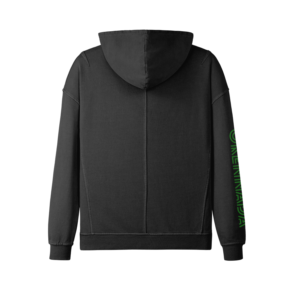 OKENNADA "Urban Explorer" Washed Turtleneck Hoodie    