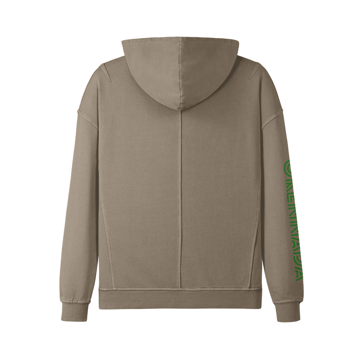OKENNADA "Urban Explorer" Washed Turtleneck Hoodie    