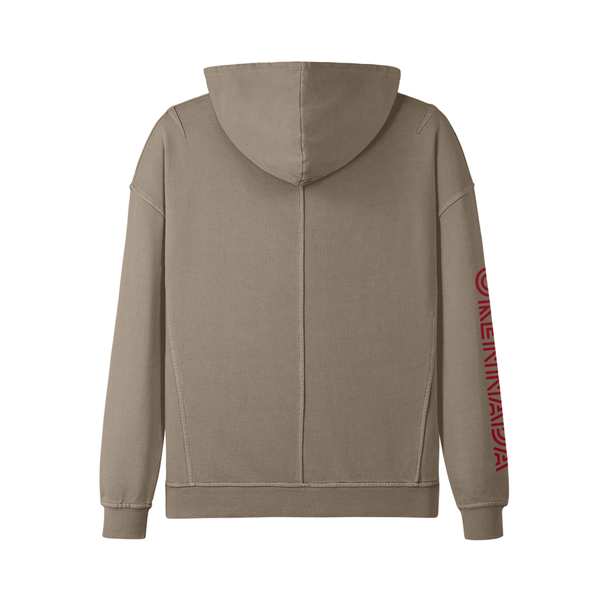 OKENNADA "Urban Explorer" Washed Turtleneck Hoodie    