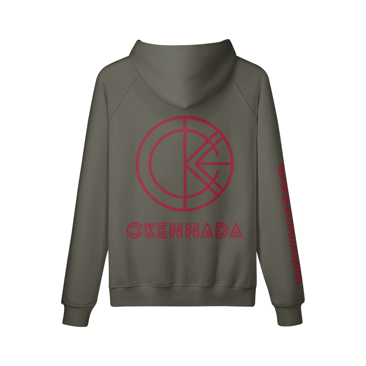 OKENNADA "Heavyweight Champ" Fleece-lined Hoodie    