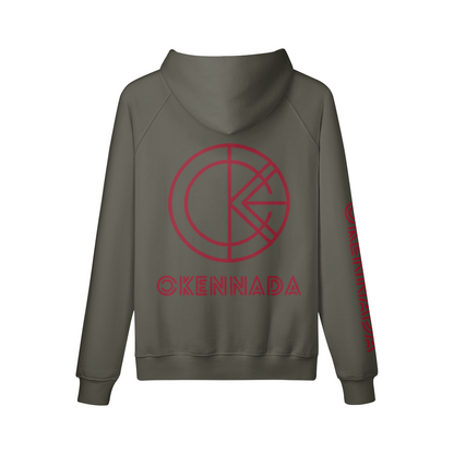 OKENNADA "Heavyweight Champ" Fleece-lined Hoodie    
