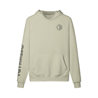 OKENNADA "Heavyweight Champ" Fleece-lined Hoodie  Camel S Black