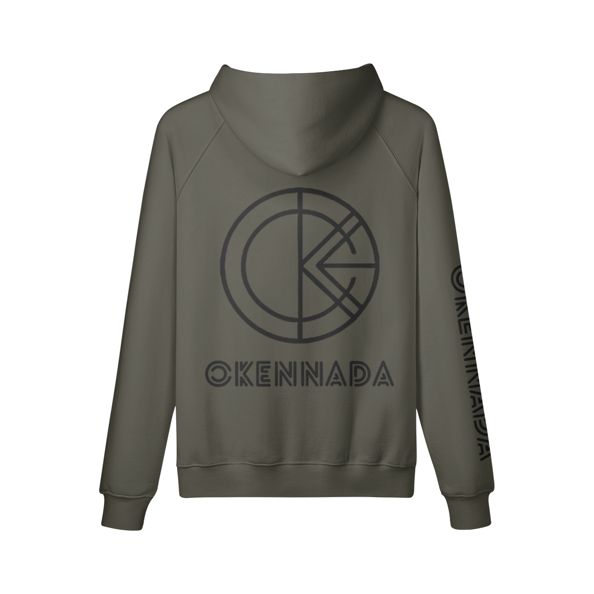OKENNADA "Heavyweight Champ" Fleece-lined Hoodie    