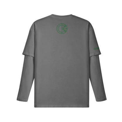 OKENNADA "Layered Legacy" Long Sleeve Tee    